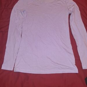 No Boundaries Light Pink Long Sleeve Tee
